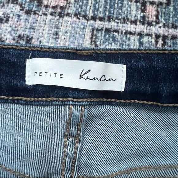 KanCan Jaden Mid Rise Flare Jeans Petite NWT Distressed Flare Jeans Size 9 - Picture 9 of 15